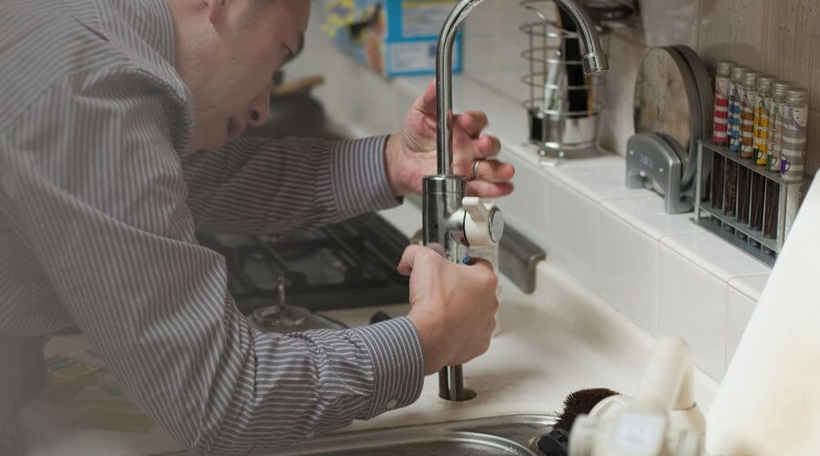 Professional sink repair in Corning, KS